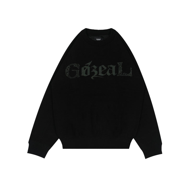 Monogram Knit Sweater
