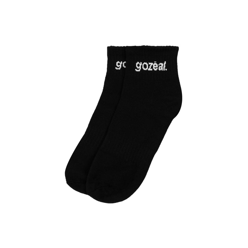 Low Black Socks