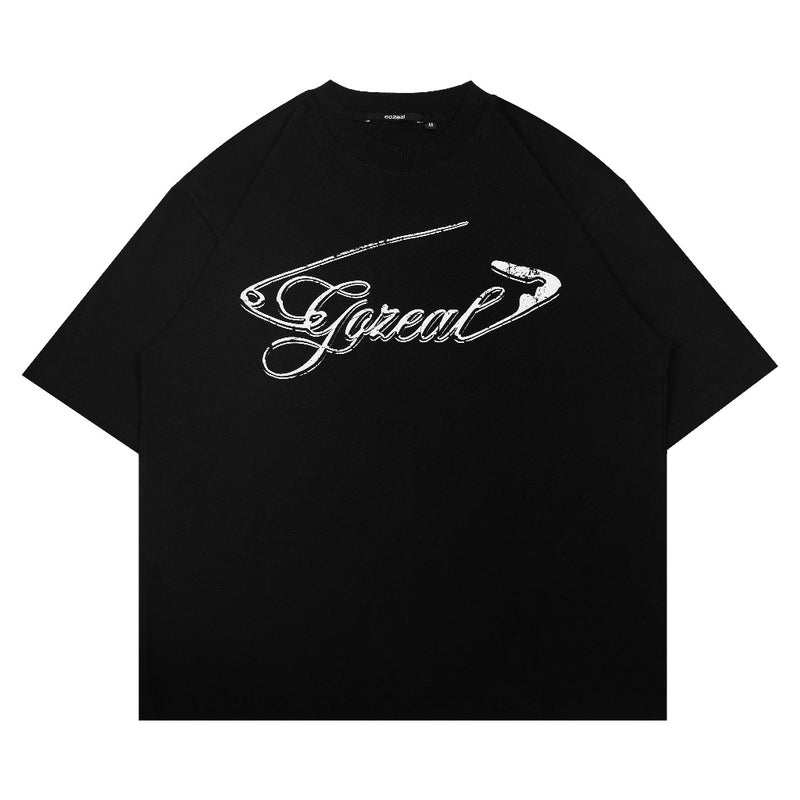 Snap Oversized T-Shirt