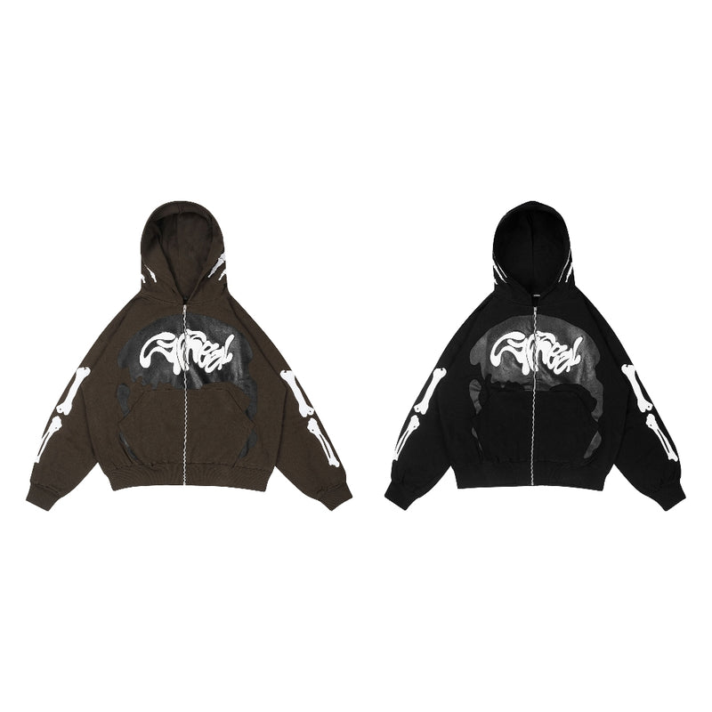 Osbone Boxy Full Zip Hoodie