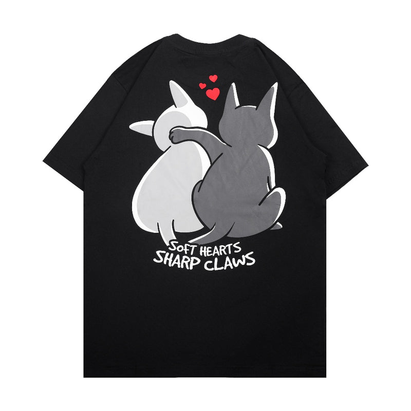 Couple Cat Reguler Fit T-Shirt