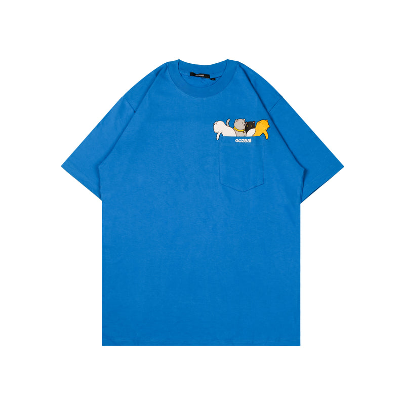 Cats Blue Regular T-shirt