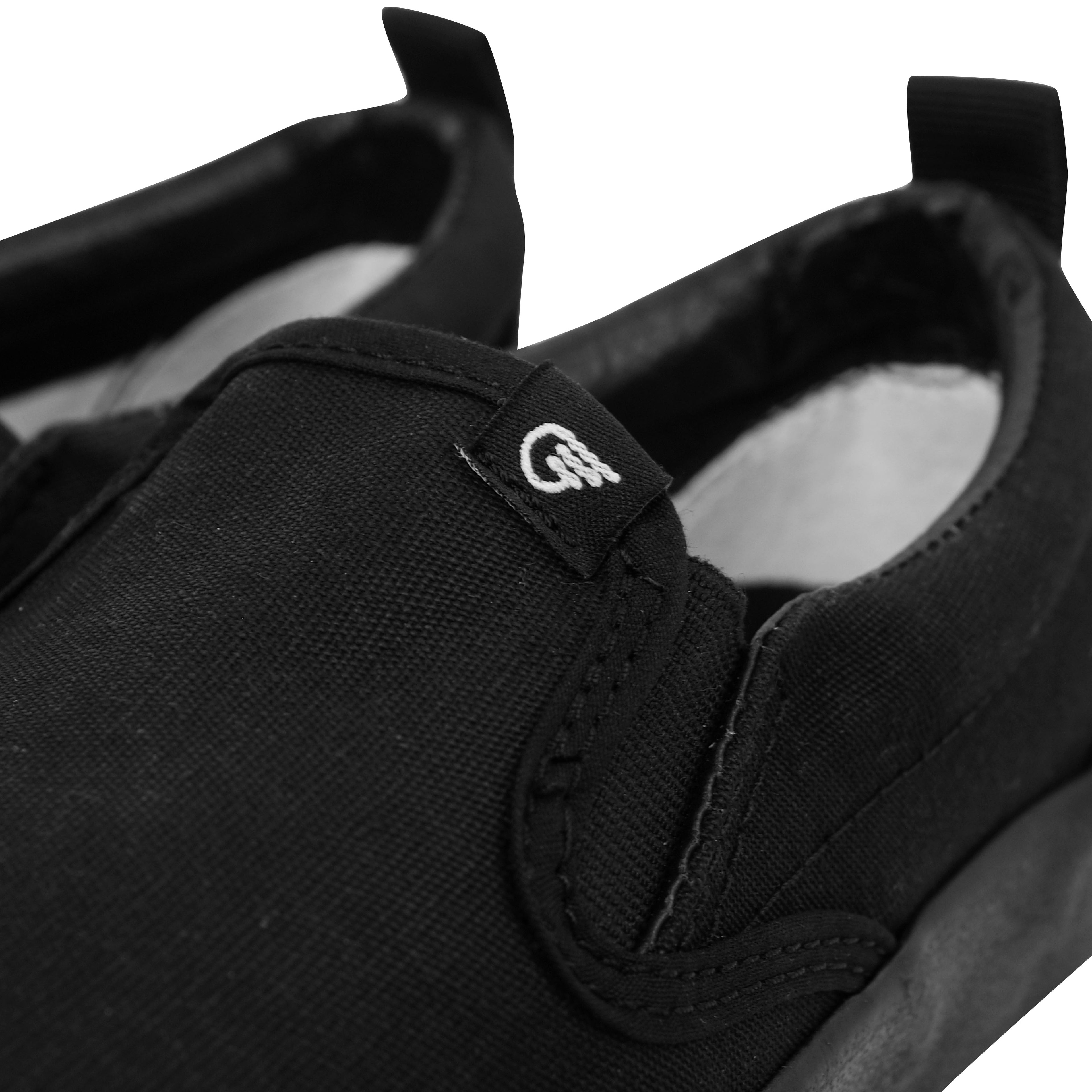Nobu Full Black Slip on Shoes