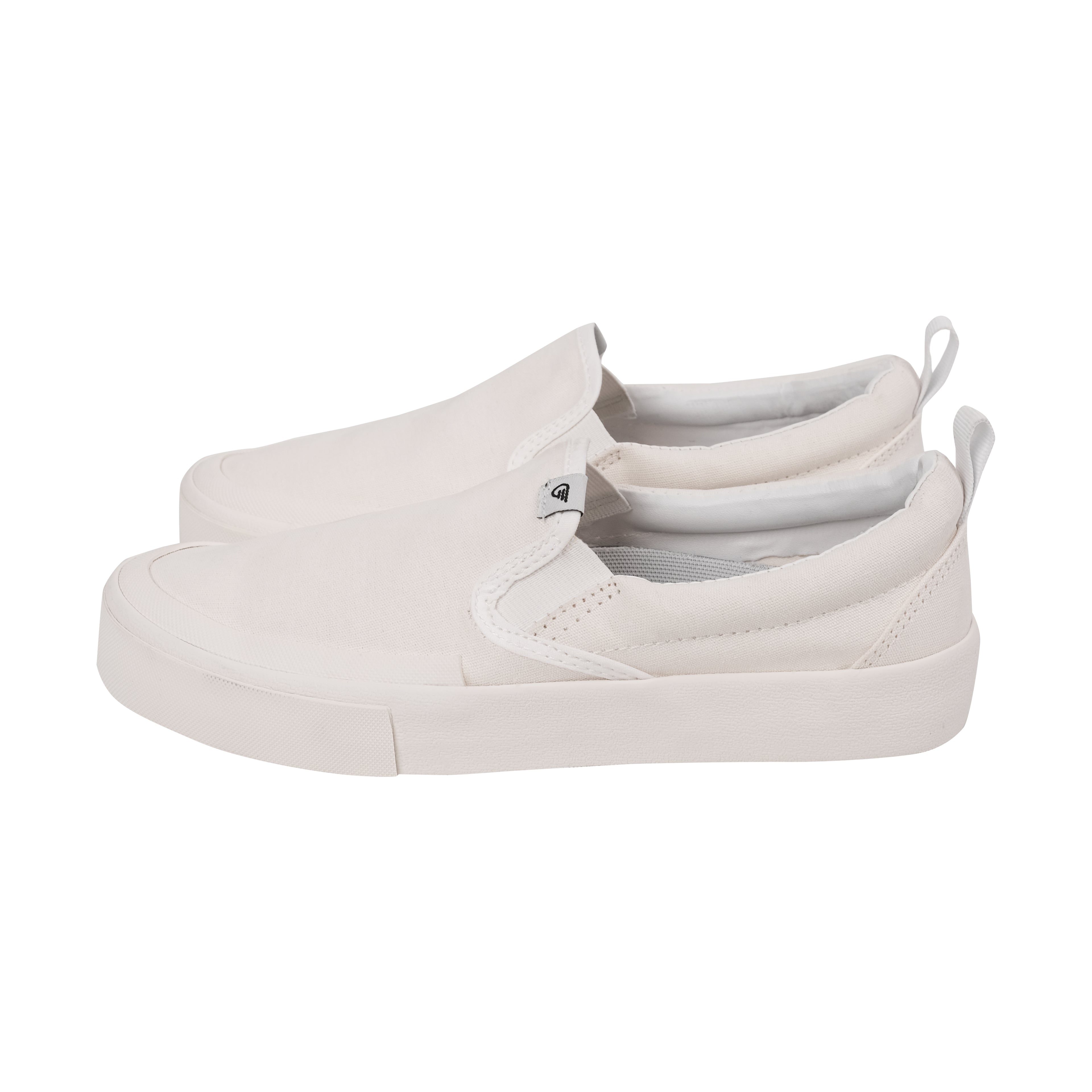 Nobu Full White Slip on Shoes