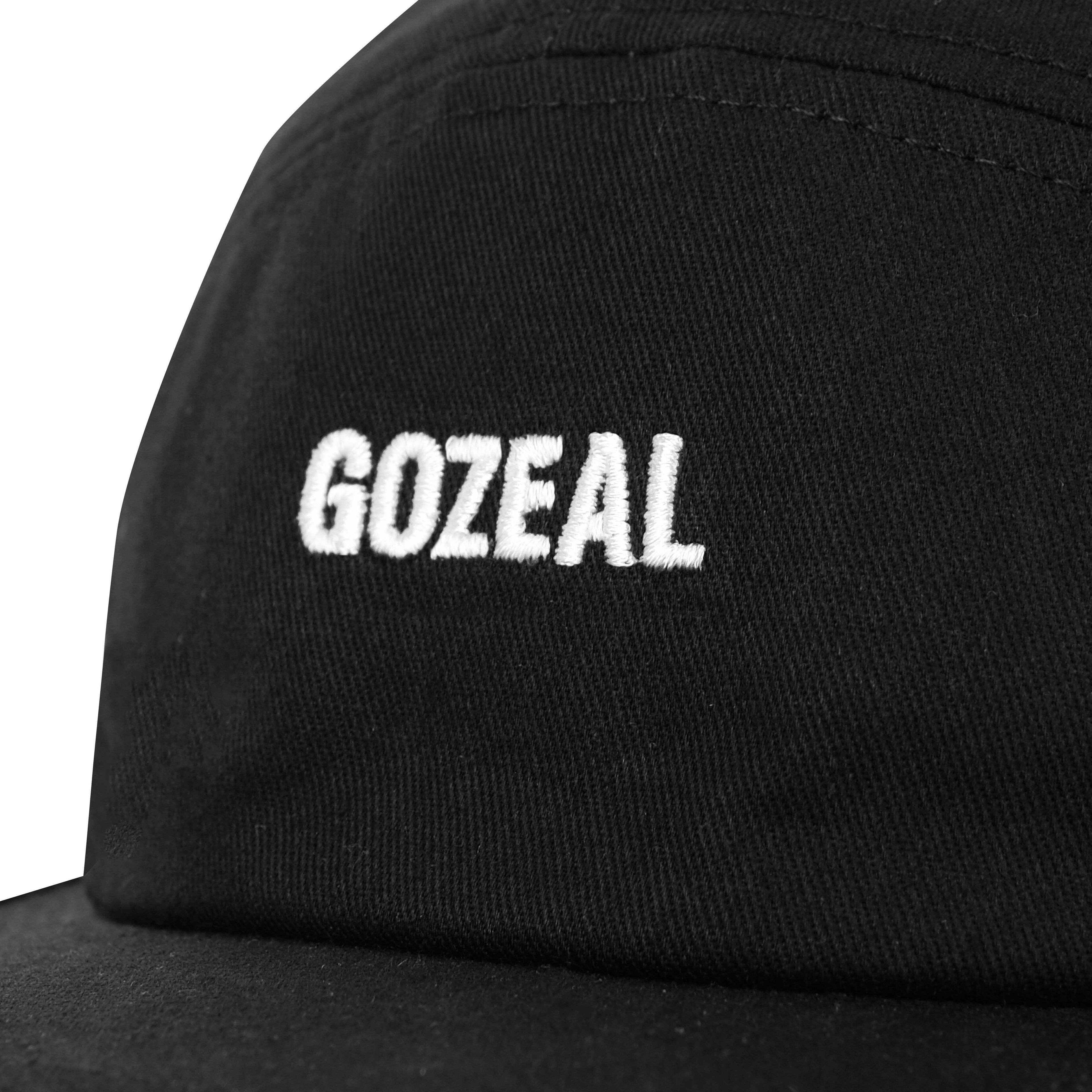 Santa Black 5 panel Cap