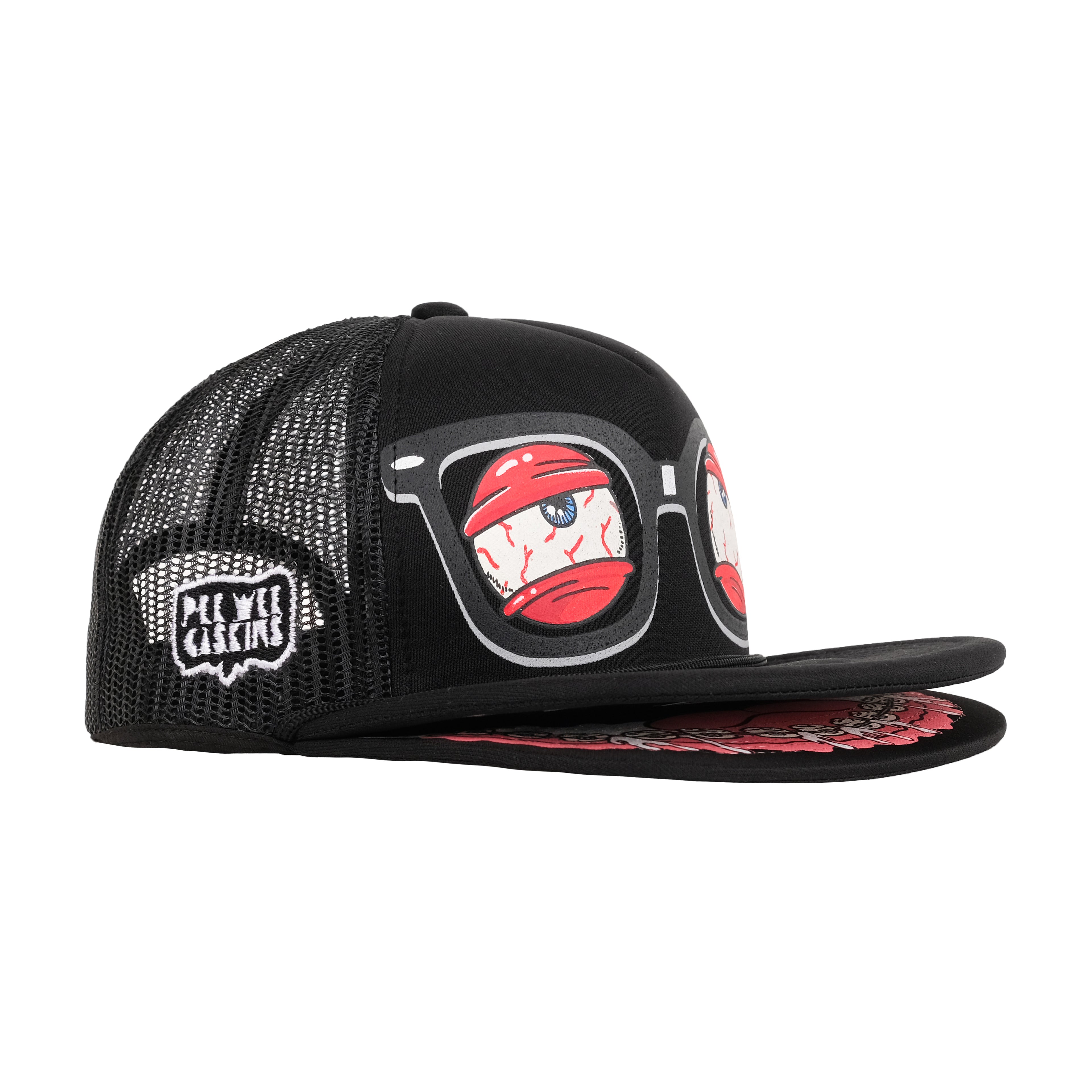 Gozeal x Pee Wee Gaskins - Lazy Black Trucker Hat