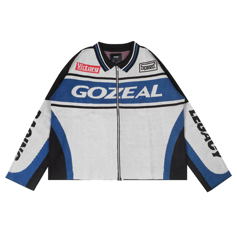 Hellshot Boxy Knit Jacket
