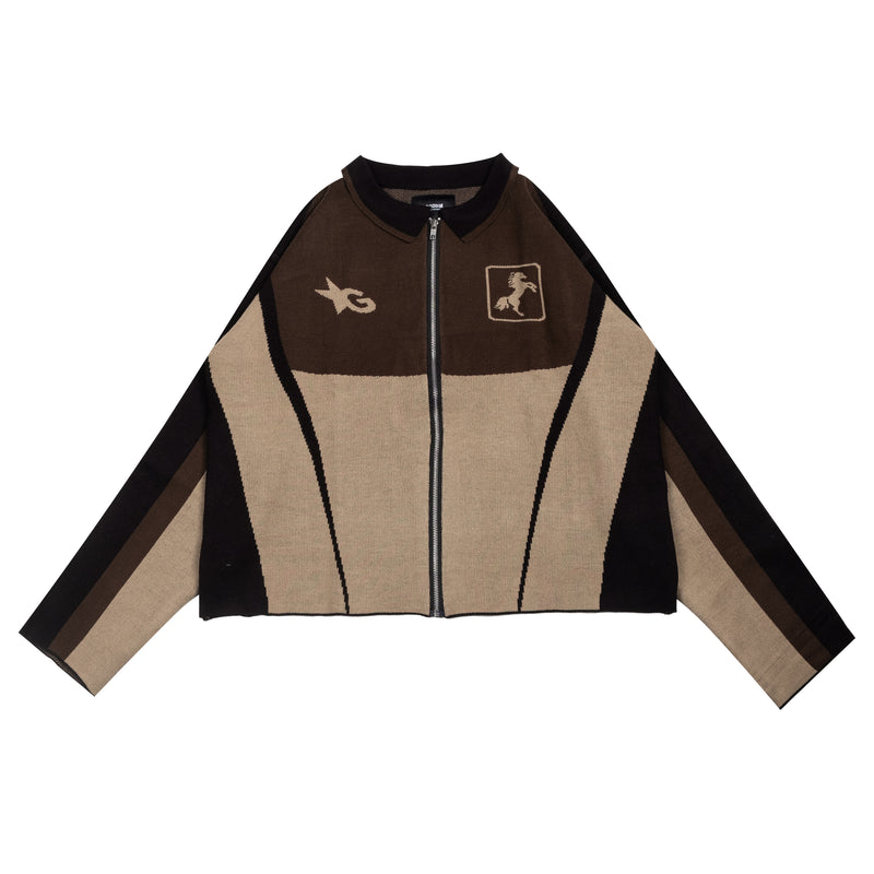 Pegasus Boxy Knit Jacket