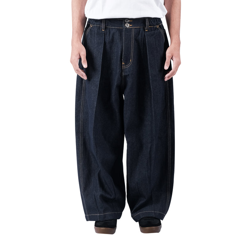 Vein Raw Denim Pants