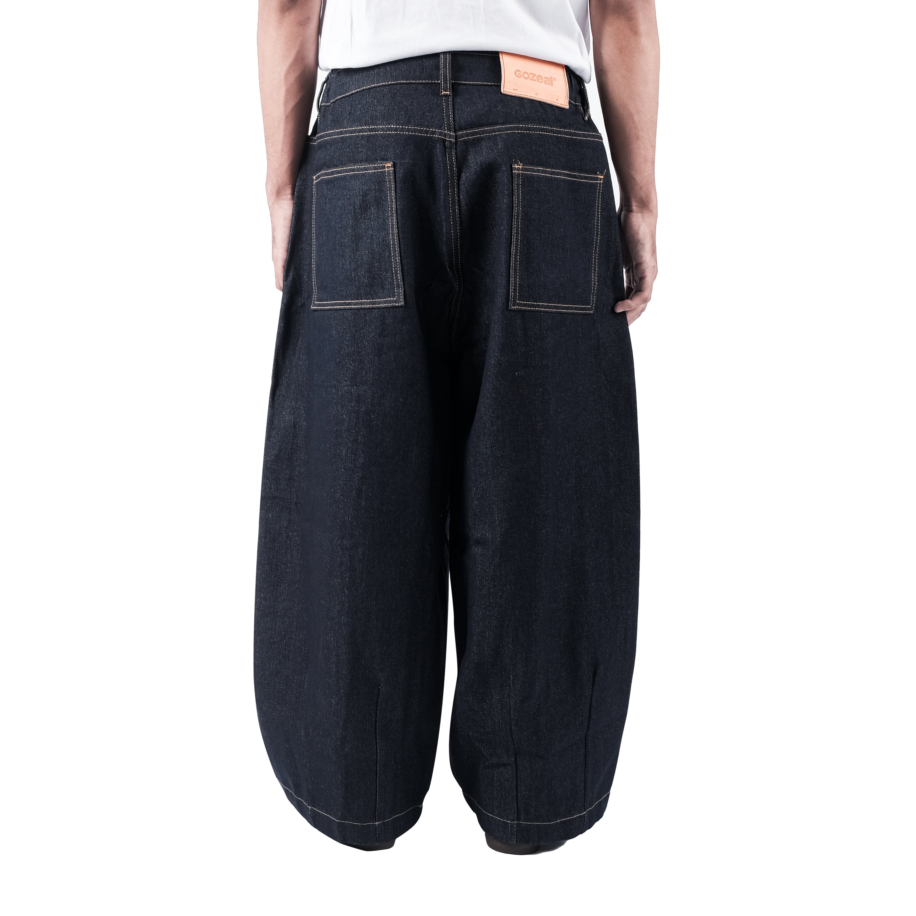 Vein Raw Denim Pants