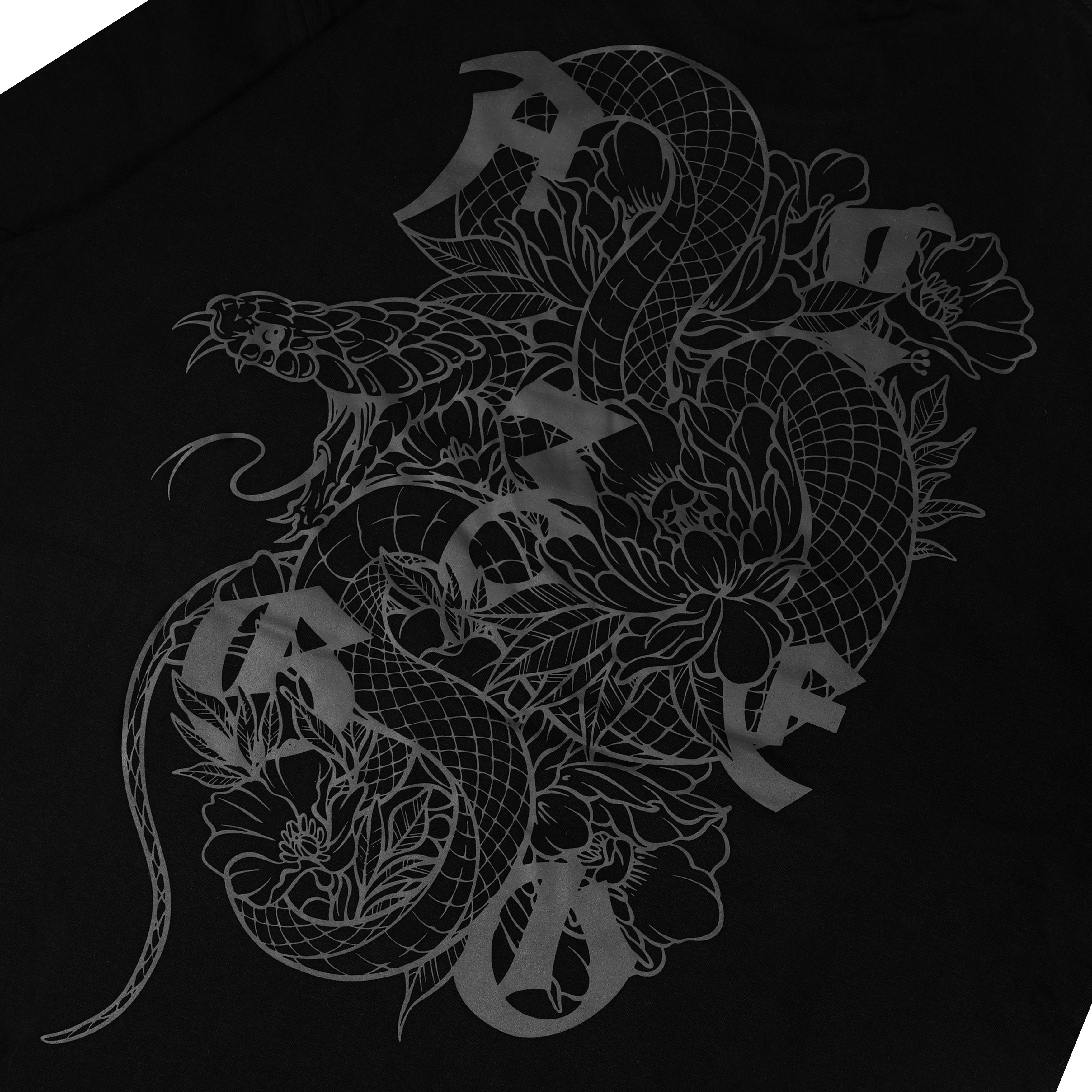 Snake Flower Regular Fit T-Shirt