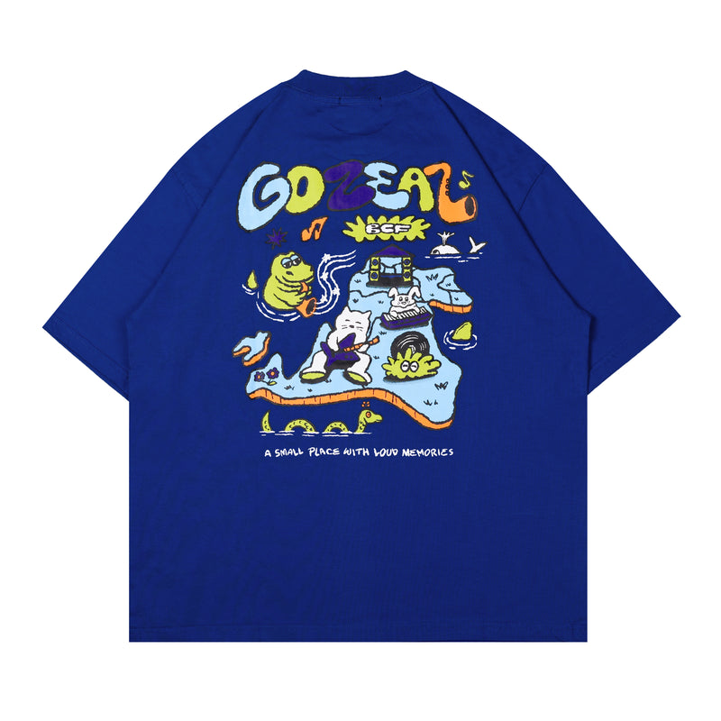 Gozeal × Banten Creative Fest - Land Oversized T-Shirt