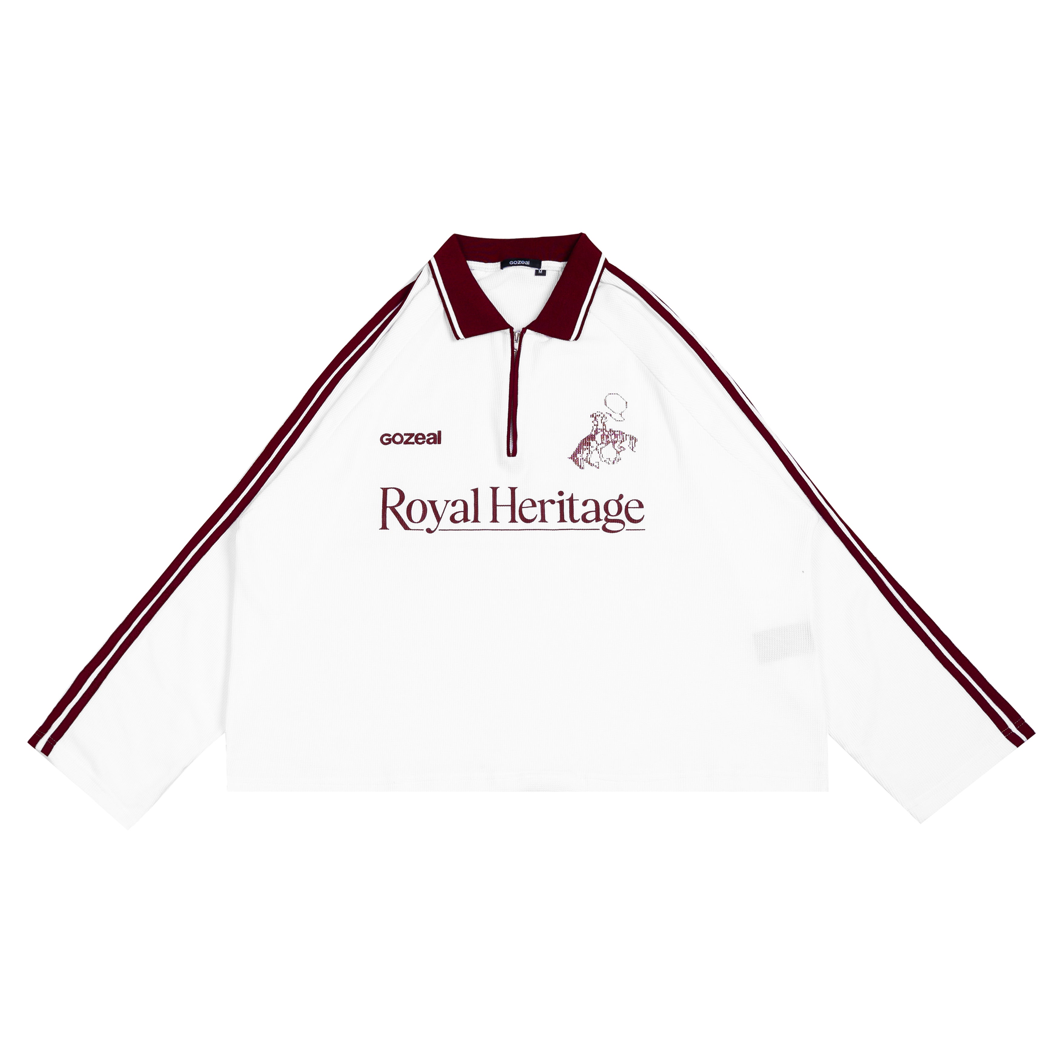 Prime Longsleeve Polo Waffle T-Shirt