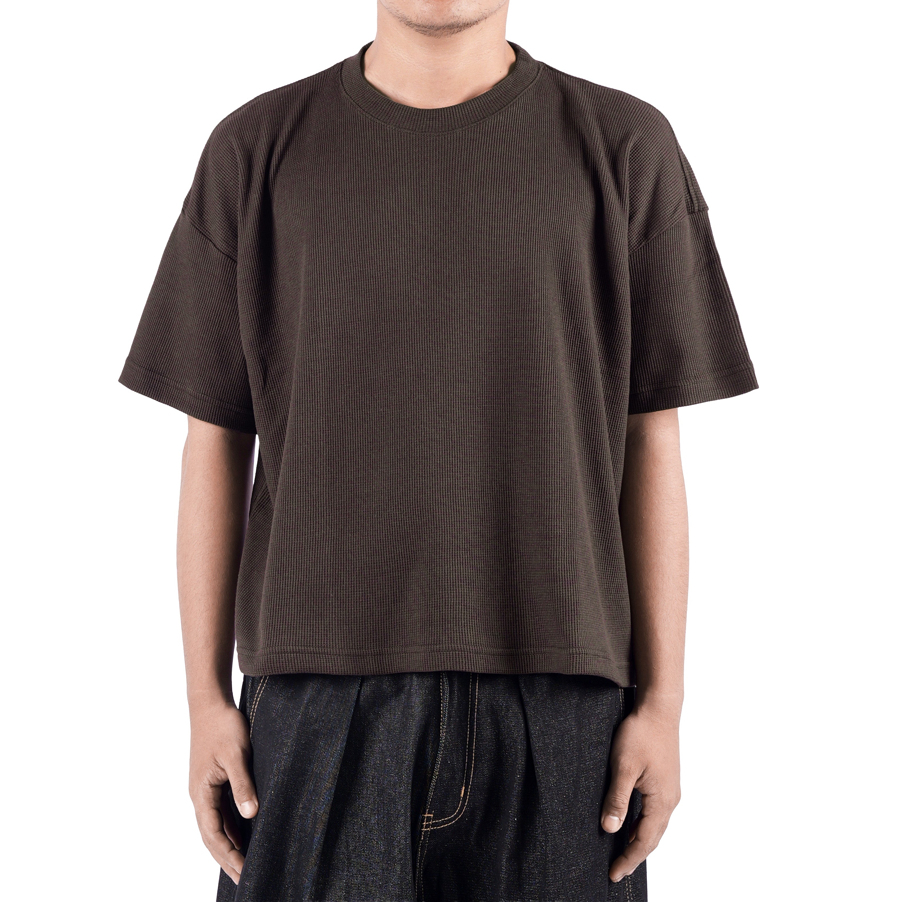 Stick Boxy Waffle T-Shirt