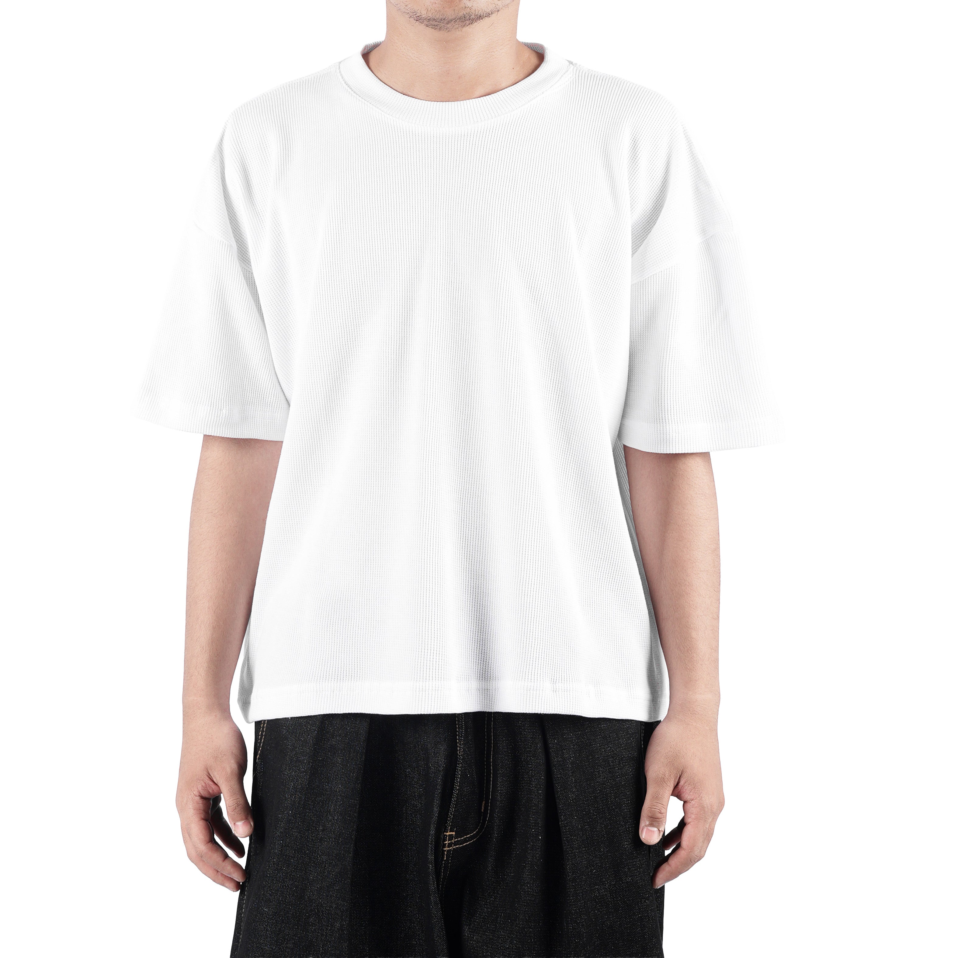 Stick Boxy Waffle T-Shirt