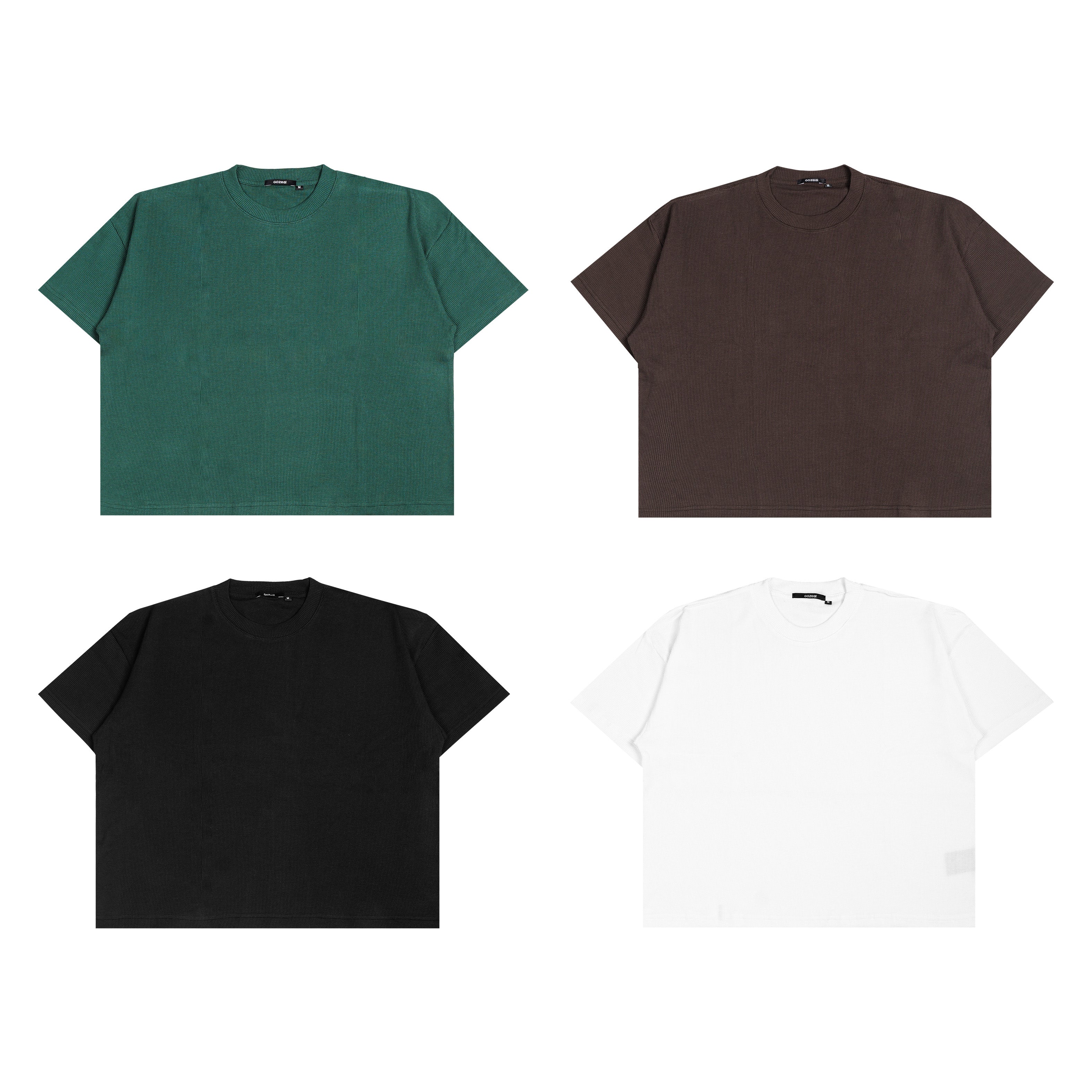 Stick Boxy Waffle T-Shirt