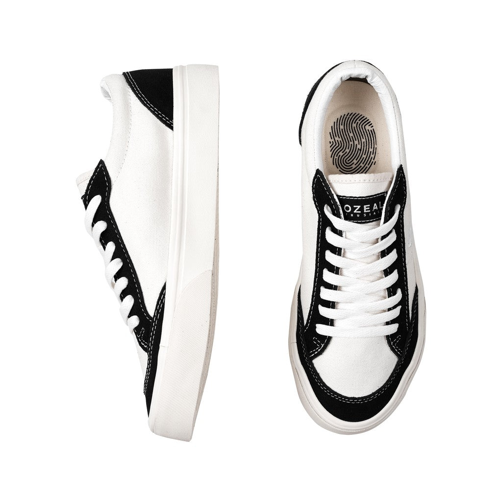 Knight White Black Shoes