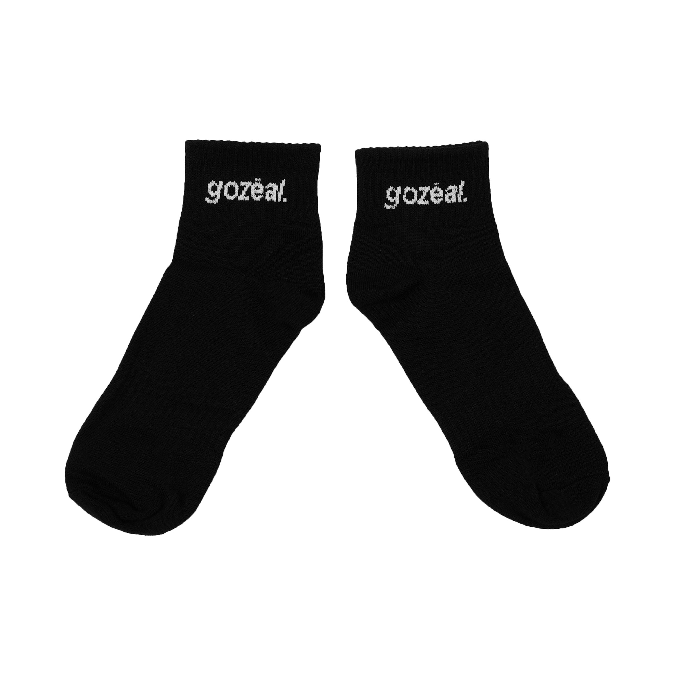 Low Black Socks