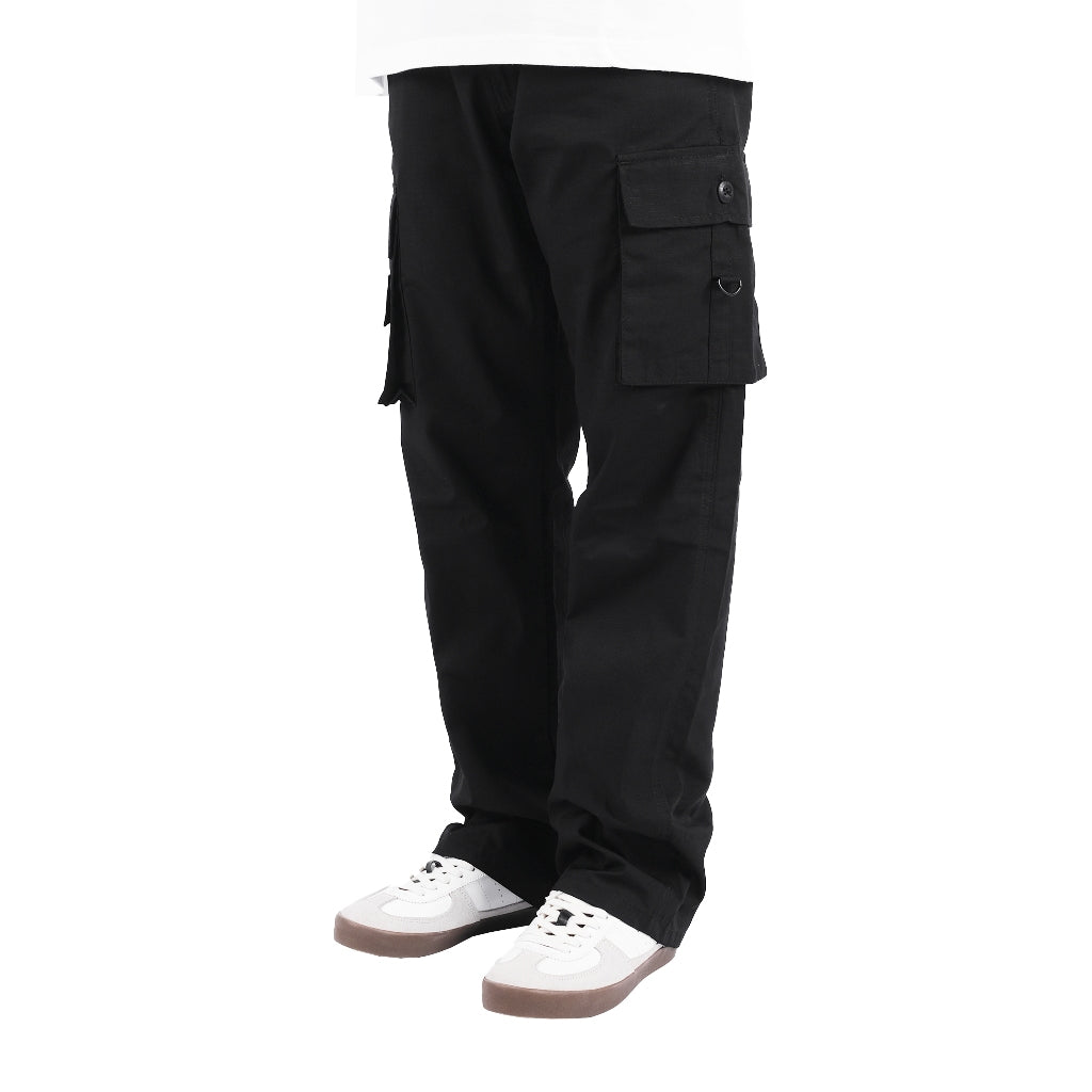 Rumble Black Cargo Pants