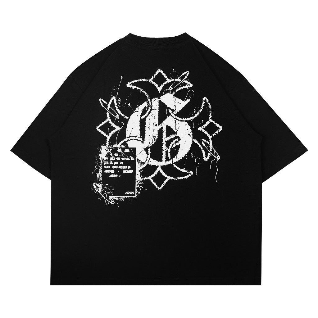 Snap Oversized T-Shirt