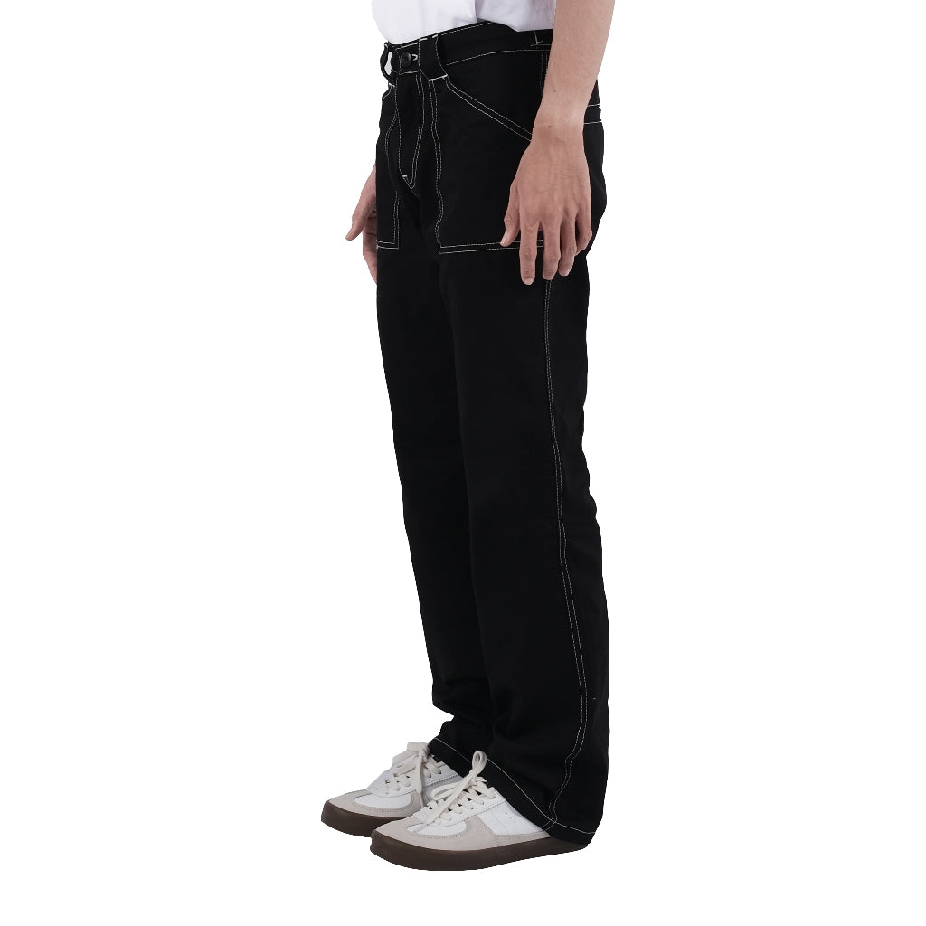 Fatigue Black Long Pants