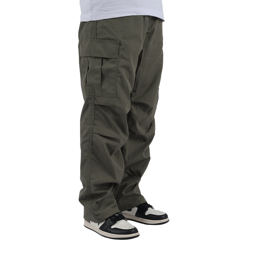 Cold Olive Balloon Pants