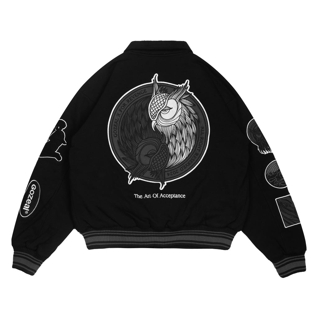 Gozeal X For Revenge - Anger Varsity Jacket