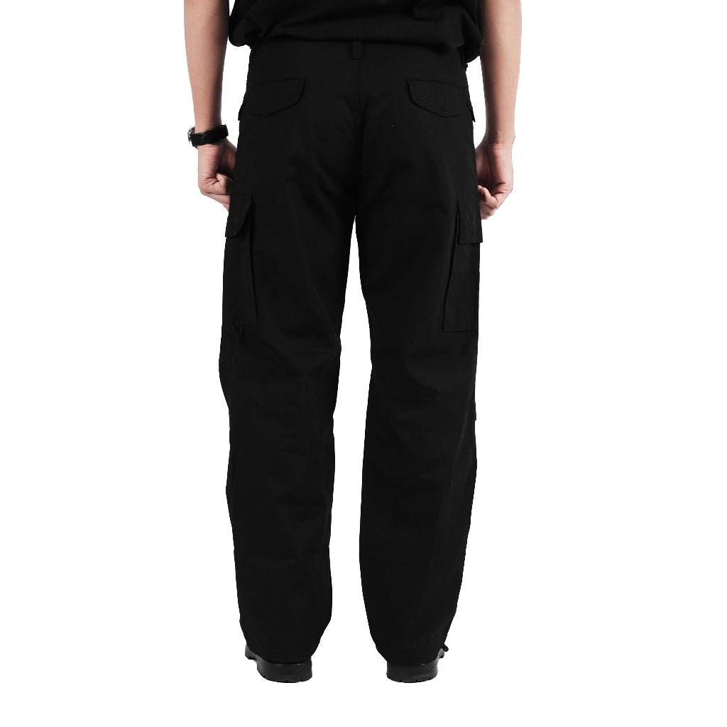 Cold Black Balloon Pants
