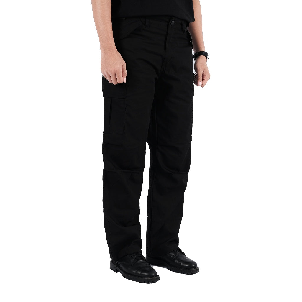 Cold Black Balloon Pants