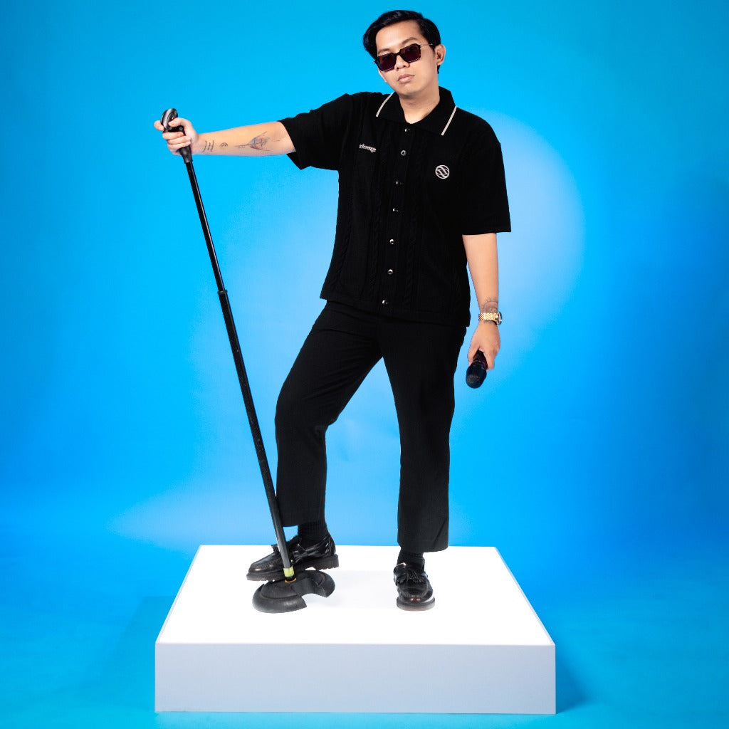 Gozeal X For Revenge - Depression Knit Polo Shirt