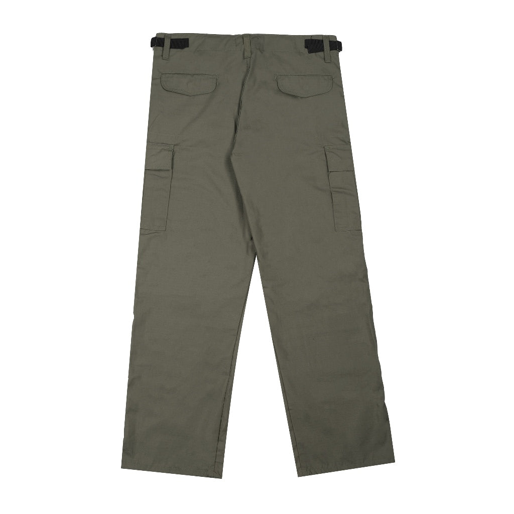 Cold Olive Balloon Pants