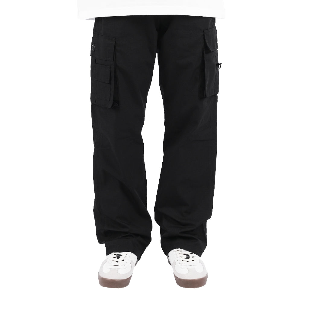 Rumble Black Cargo Pants