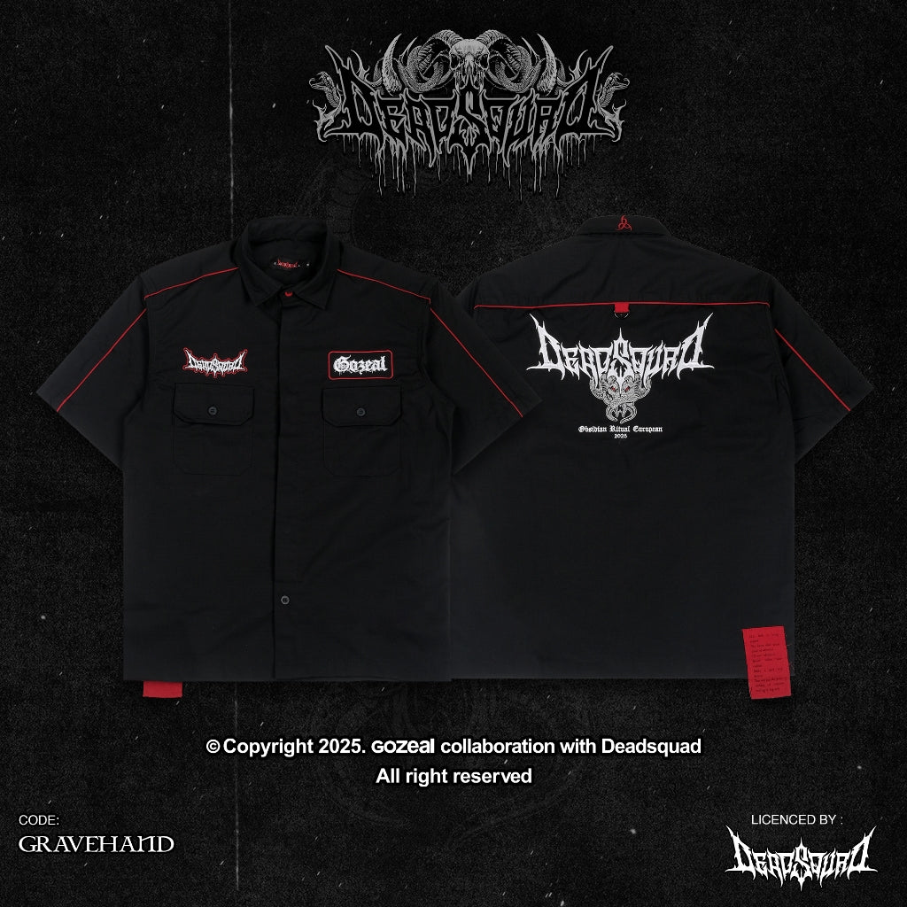 Gozeal X Deadsquad - Gravehand Work Shirt