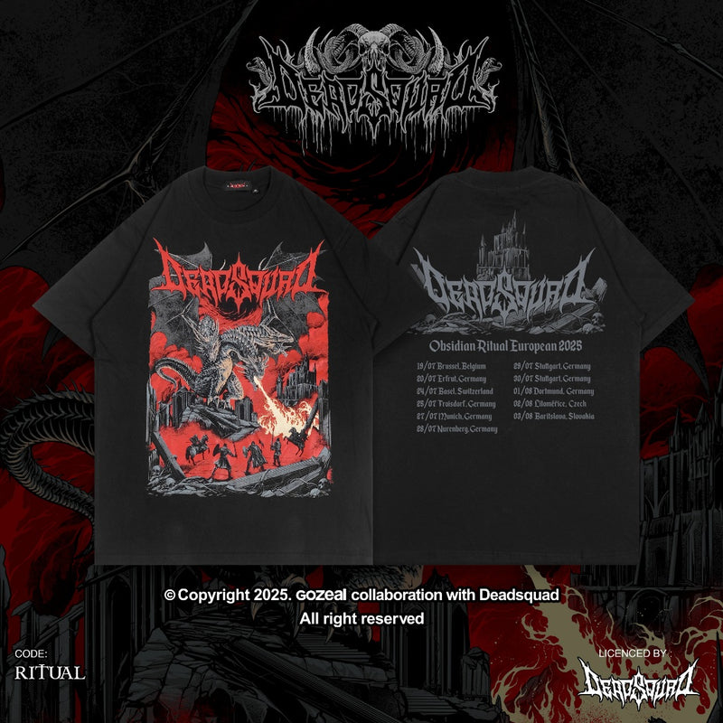 Gozeal X Deadsquad - Ritual Regular Fit T-Shirt