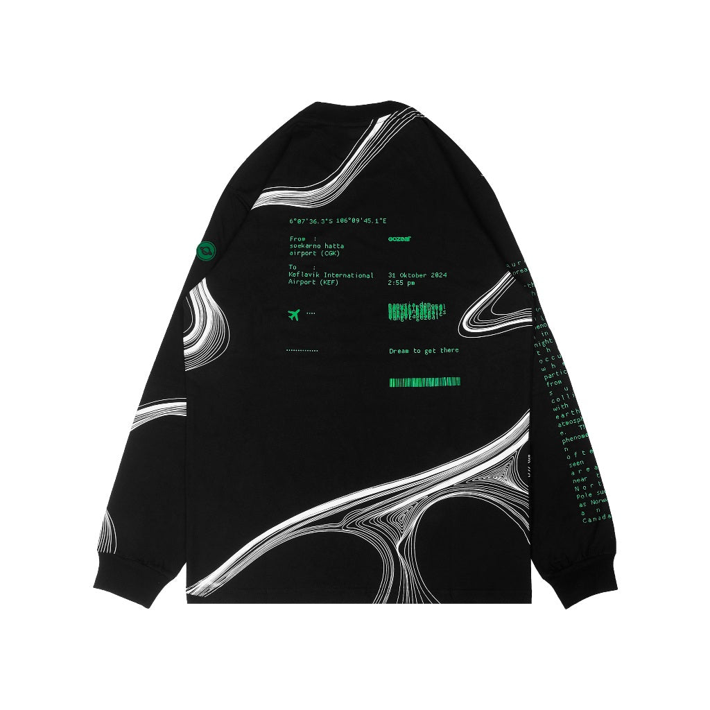 Gozeal X Manusia dan Langit - Sonar Longsleeve T-Shirt