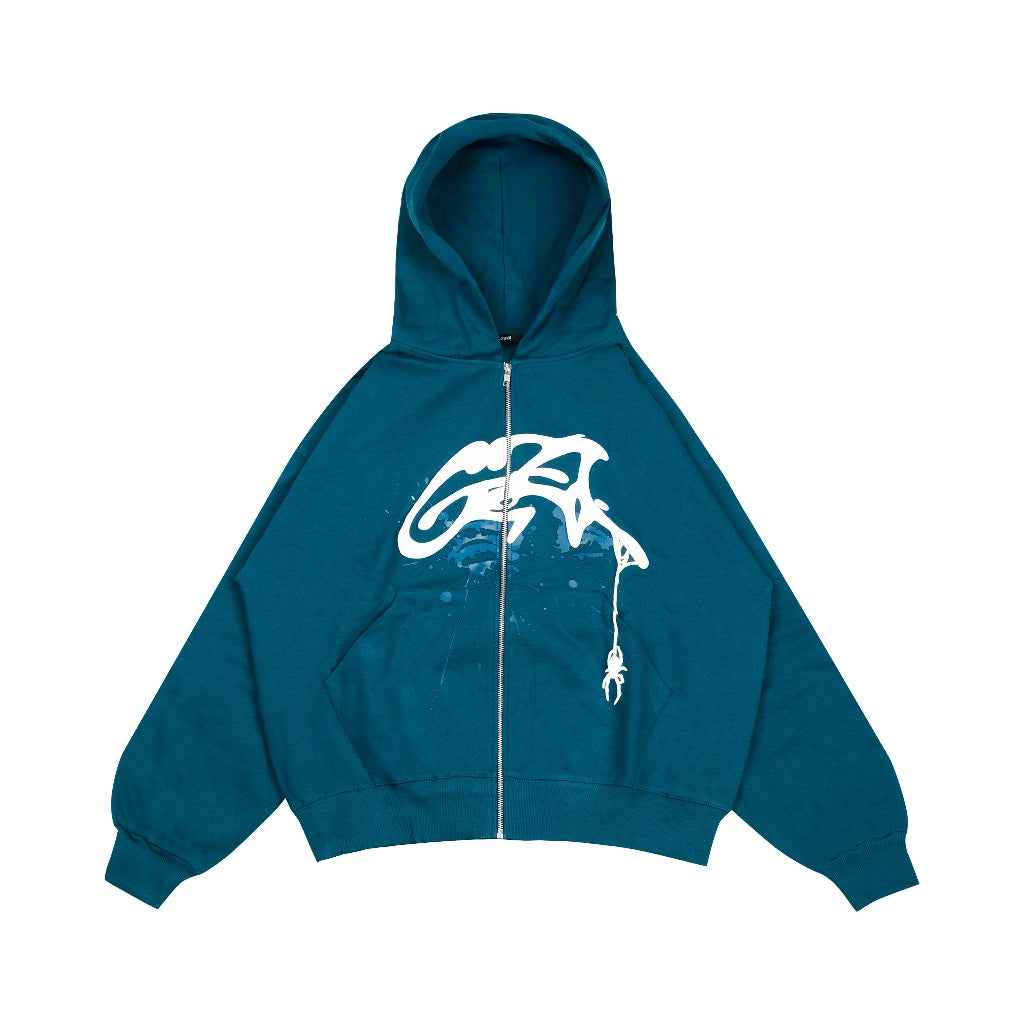 Oracle Boxy Full Zip Hoodie