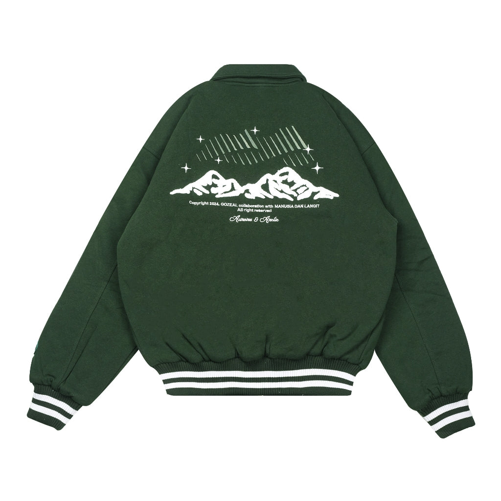 Gozeal X Manusia dan Langit - Notrh Wave Varsity Jacket