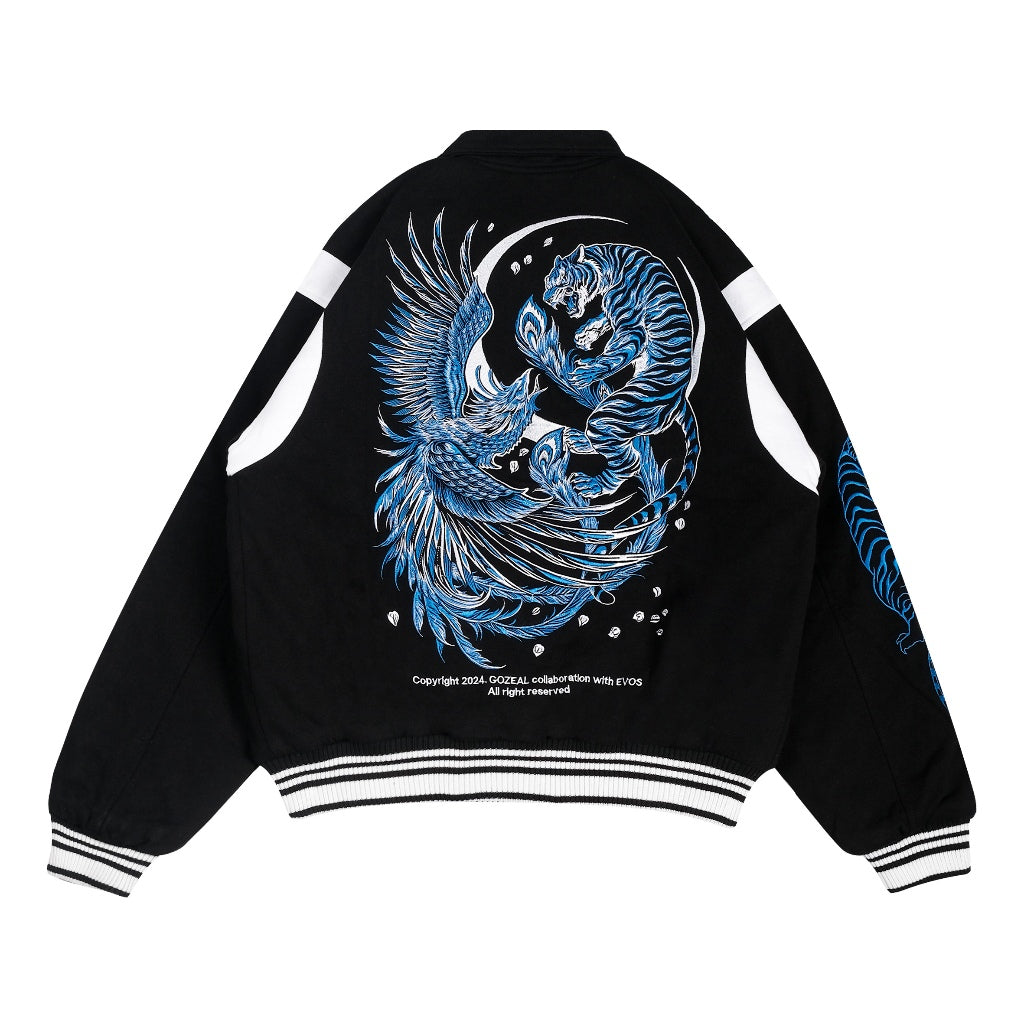 Gozeal x EVOS - Fallen Varsity Jacket