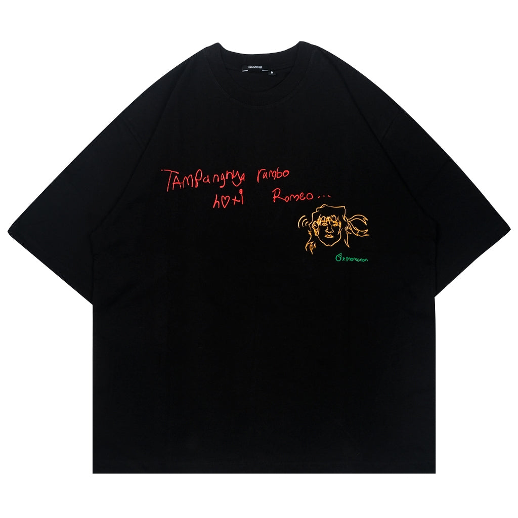 Gozeal x Momonon - Rambo Oversized T-Shirt