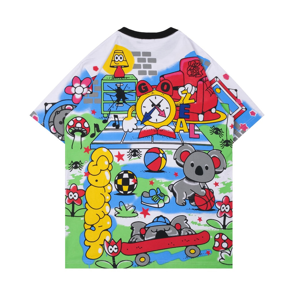 Lazy Panda Reguler Fit T-Shirt