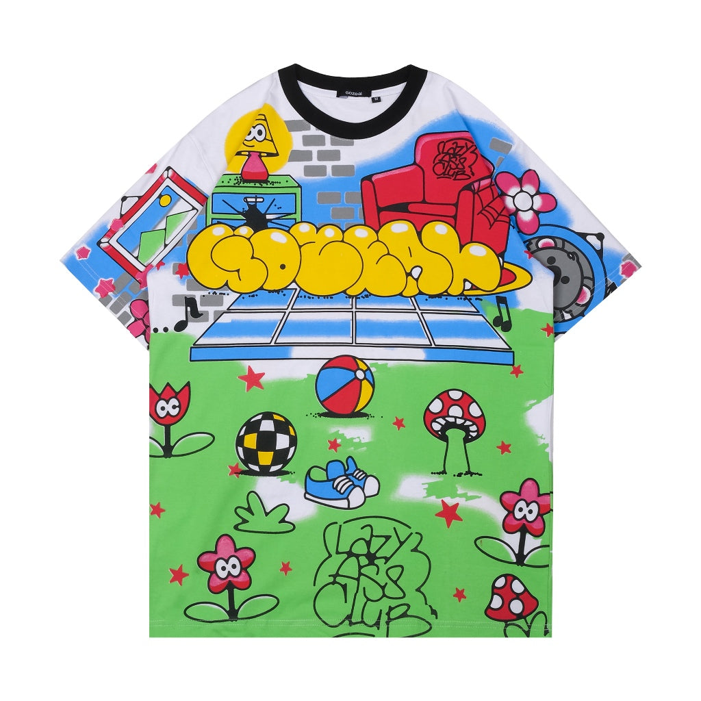 Lazy Panda Reguler Fit T-Shirt