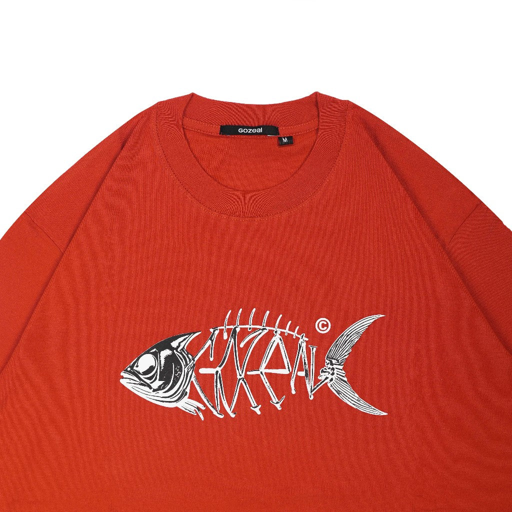 Fished Reguler Fit T-Shirt