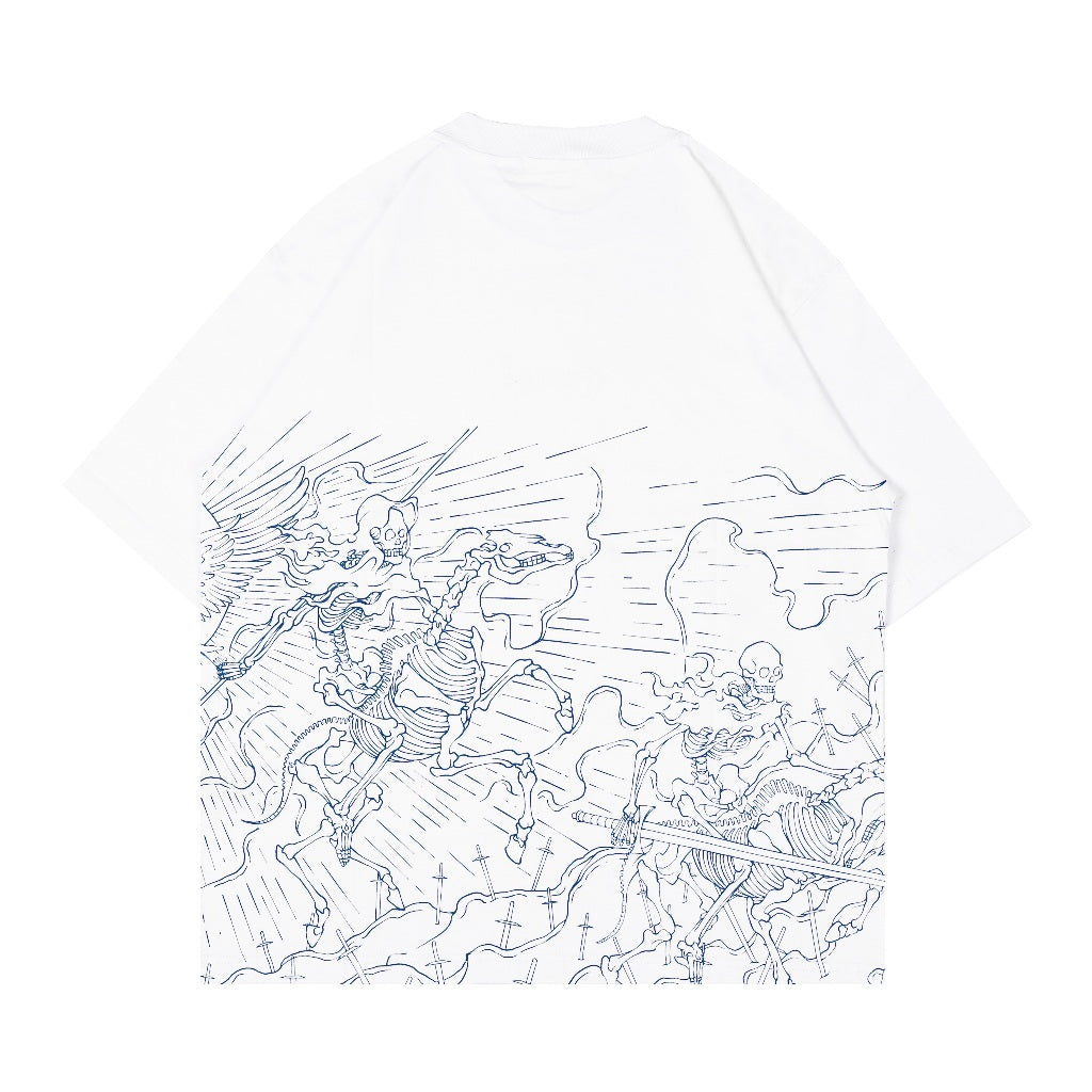 Skeleton Oversized T-Shirt