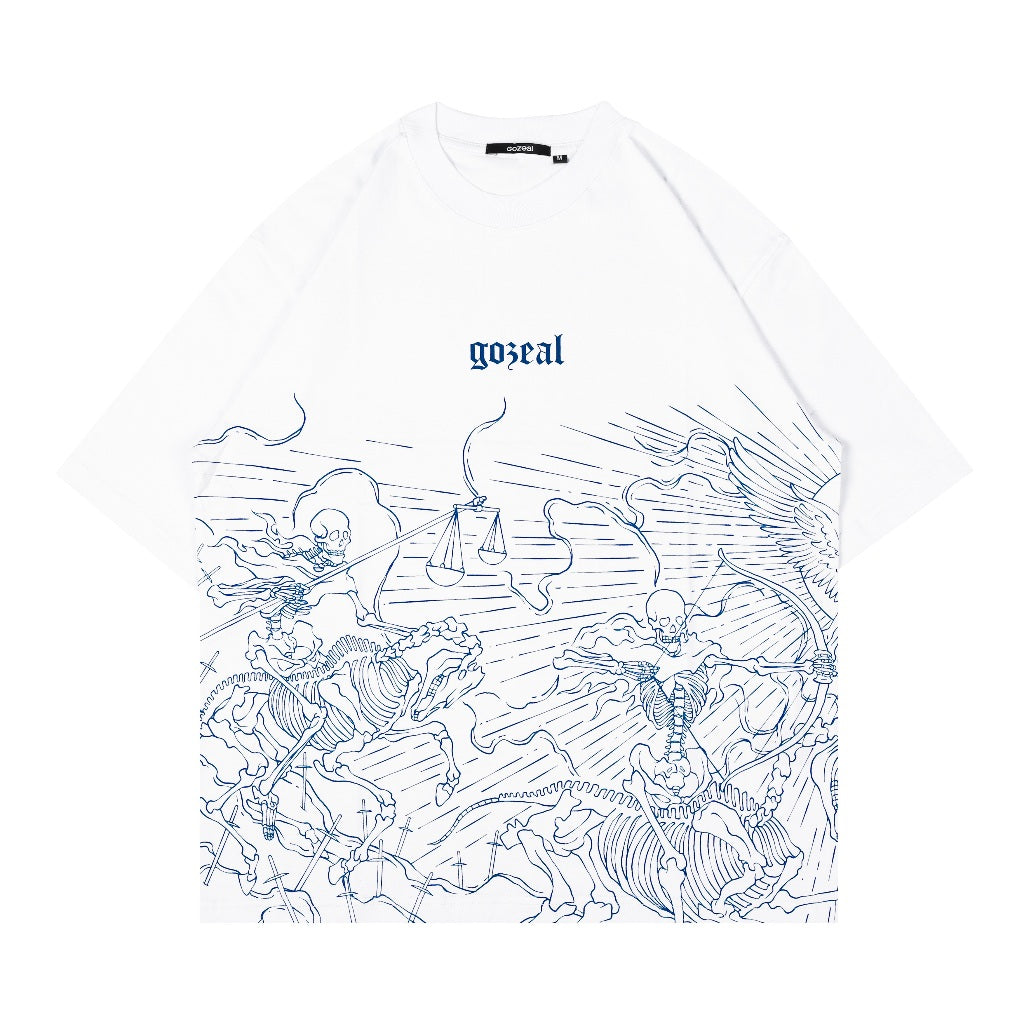 Skeleton Oversized T-Shirt