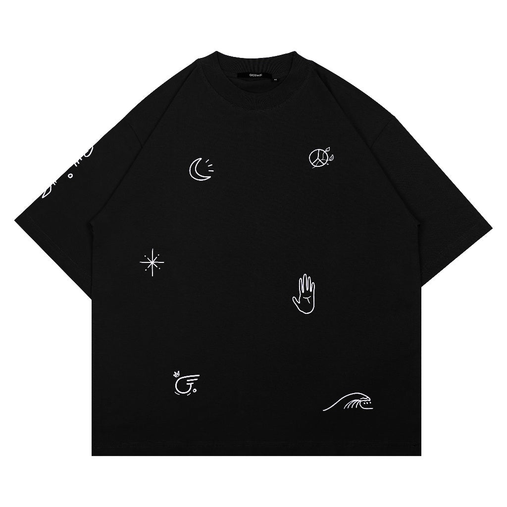 Scrible Oversized T-Shirt