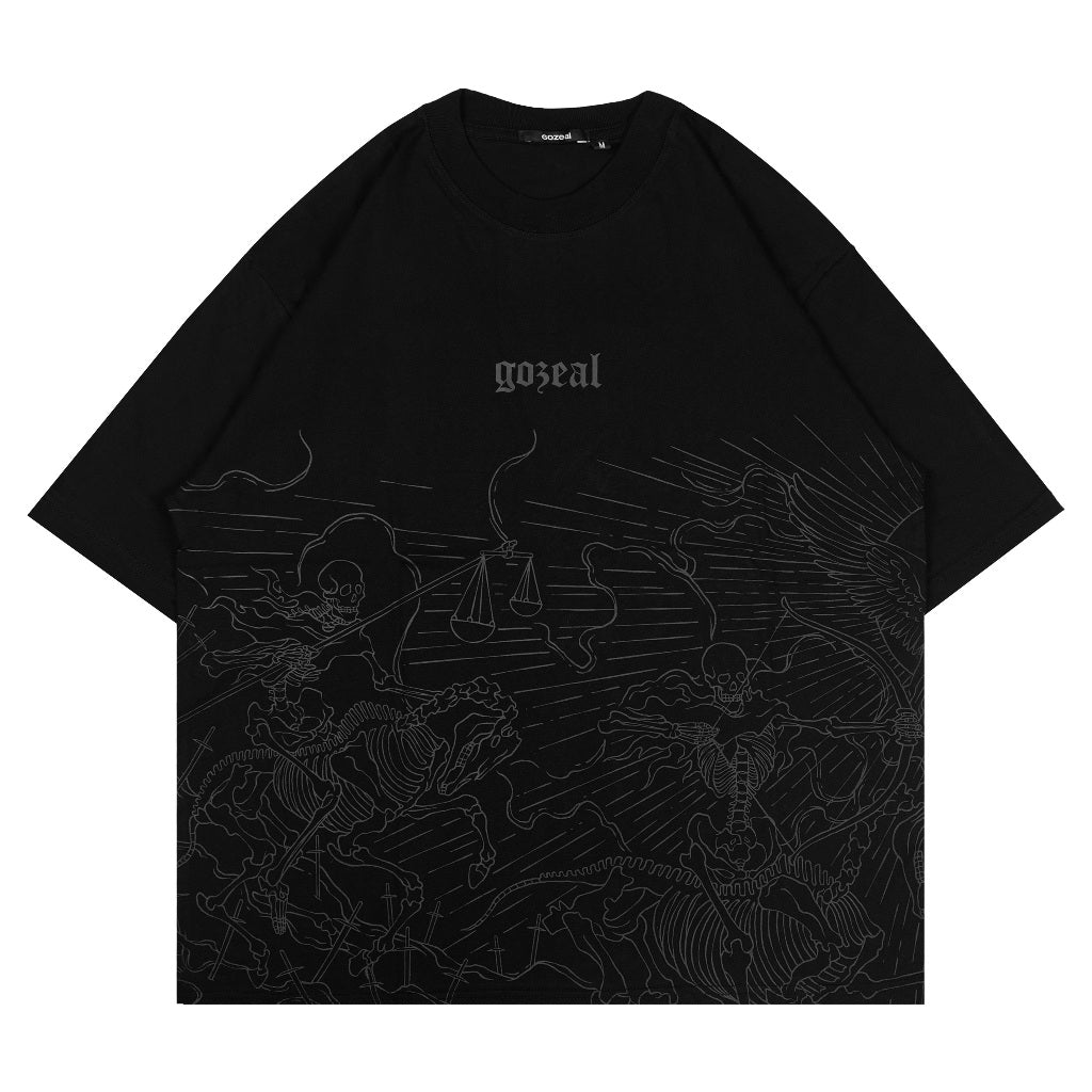 Skeleton Oversized T-Shirt