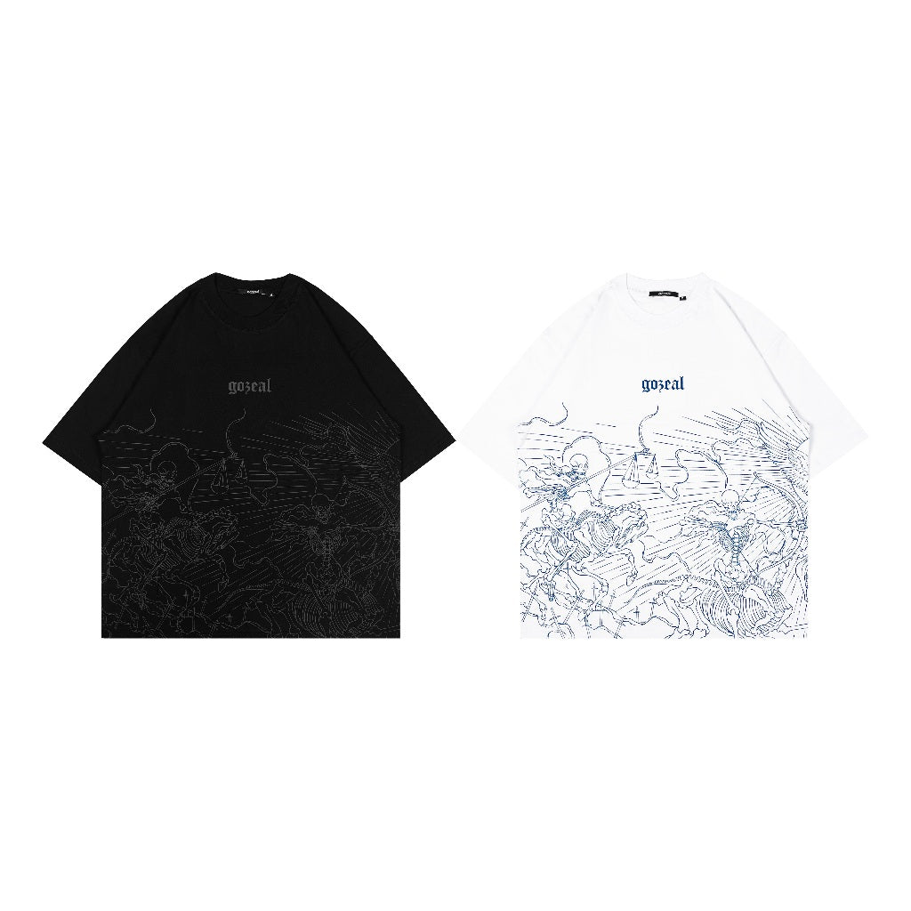 Skeleton Oversized T-Shirt